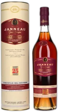photo du vin Janneau 25 Ans Canister