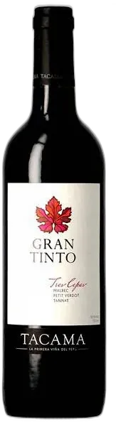 photo du vin Tacama Pérou Gran Tinto 2020