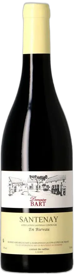 illustration du vin Bart Santenay en Bievau 2023