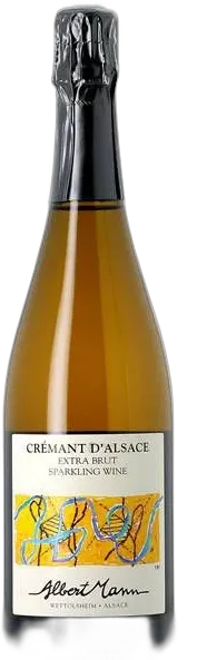 illustration du vin Albert Mann d’Alsace Extra Brut 2022