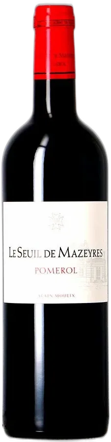 photo du vin Mazeyres Pomerol le Seuil de Mazeyres 2022