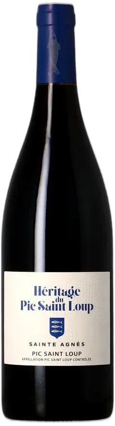 photos du vin Héritage du Pic Saint Loup Sainte Agnès 2022