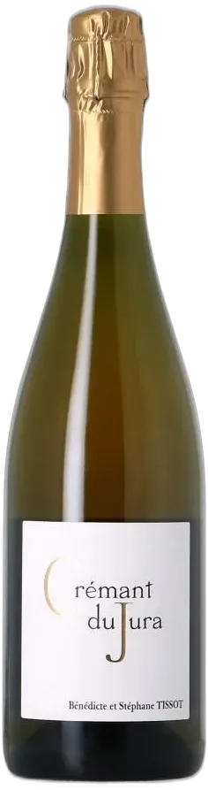 illustration du vin Stéphane Tissot Crémant du Jura Blanc Dosage Zéro