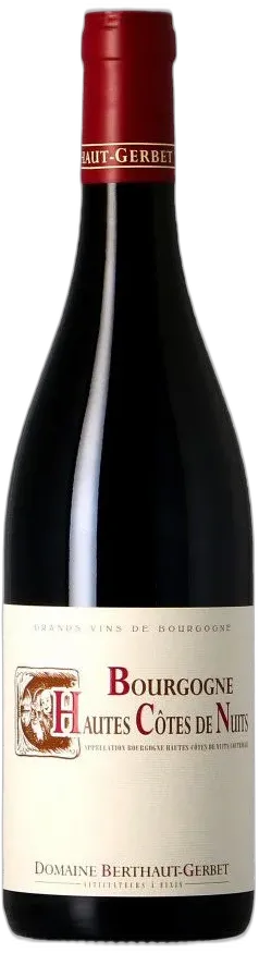 image du vin Berthaut Gerbet Bourgogne Hautes Côtes de Nuits Rouge 2023
