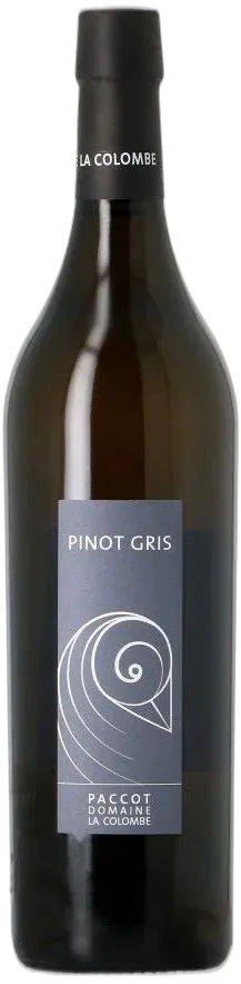 image du vin Raymond Paccot Suisse la Colombe Pinot Gris 2022