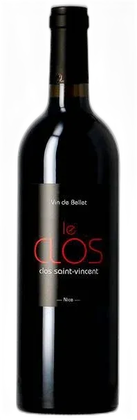 photo du vin Clos Saint Vincent Bellet le Clos 2022