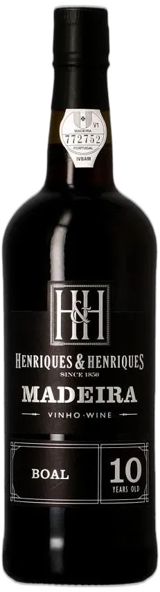 capture du vin Henriques & Henriques Madère Boal 10 Ans mi-Doux