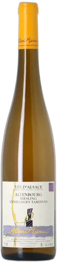 photo du vin Albert Mann Riesling Altenbourg Vendanges Tardives 2019