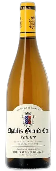 vue du vin Jean-Paul & Benoit Droin Chablis Grand Cru Valmur 2023