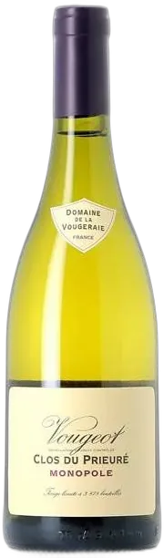 photos du vin la Vougeraie Vougeot Clos du Prieuré Blanc Monopole 2023