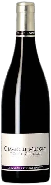 illustration du vin Sigaut Chambolle Musigny 1er Cru les Groseilles 2022