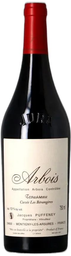photo du vin Jacques Puffeney Trousseau Bérangères 2016
