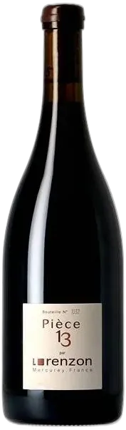 vue du vin Bruno Lorenzon Mercurey 1er Cru Pièce 13 2021