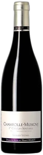 illustration du vin Sigaut Chambolle Musigny 1er Cru les Sentiers Vieilles Vignes 2023