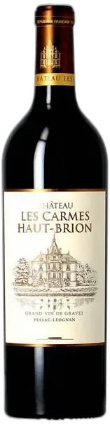 vue du vin les Carmes Haut Brion Pessac Léognan 2019