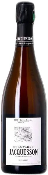 vue du vin Champagne Jacquesson "Dizy Terres Rouges" 2014