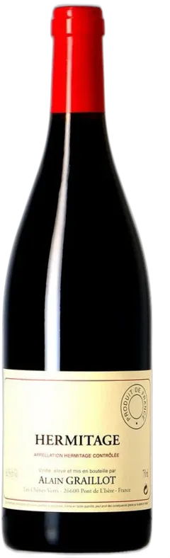 vue du vin Alain Graillot Hermitage 2021