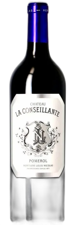 vue du vin Château la Conseillante Pomerol 2020