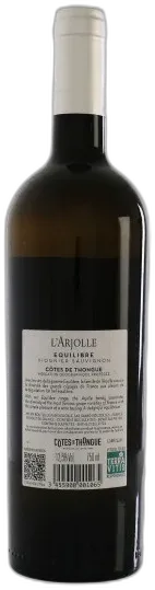 photo du vin l’Arjolle Équilibre Viognier Sauvignon