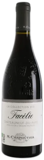 vue du vin m Chapoutier Facélie