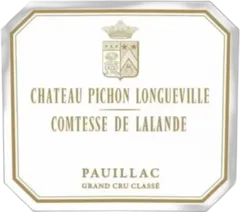 capture du vin Château Pichon Longueville Comtesse de Lalande 2023