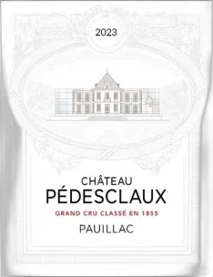 photo du vin Château Pédesclaux 2023