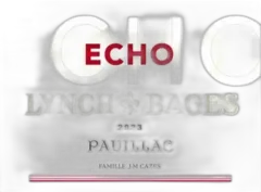 capture du vin Echo de Lynch-Bages 2023