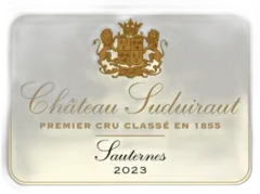 photos du vin Château Suduiraut 2023