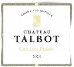 photo du vin Caillou Blanc de Talbot 2024