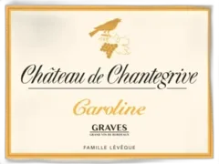 photo du vin Château de Chantegrive Caroline Blanc 2024