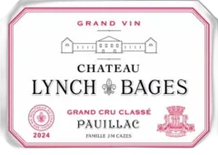 vue du vin Château Lynch-Bages 2024
