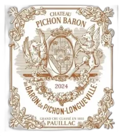 illustration du vin Château Pichon Baron 2024