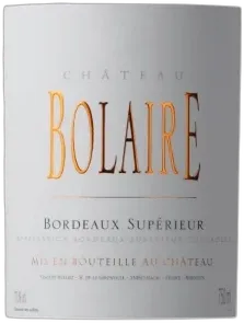 photo du vin Chateau Bolaire 2020