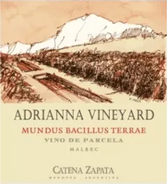 photos du vin Adrianna Vineyard Mundus Bacillus Terrae Malbec 2020