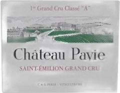 vue du vin Château Pavie 2021