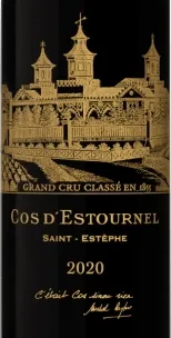 photo du vin Château Cos d’Estournel 2020