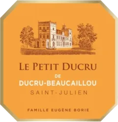 image du vin le Petit Ducru de Ducru Beaucaillou 2019
