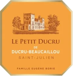 image du vin le Petit Ducru de Ducru Beaucaillou 2018
