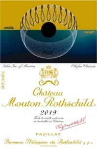 photo du vin Château Mouton Rothschild 2019