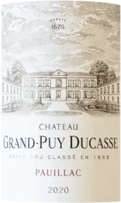 image du vin Château Grand-Puy Ducasse 2020