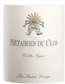 photo du vin Métairies du Clos 2018 Clos Marie