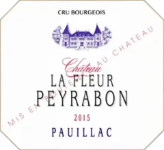 photo du vin Château la Fleur Peyrabon 2015