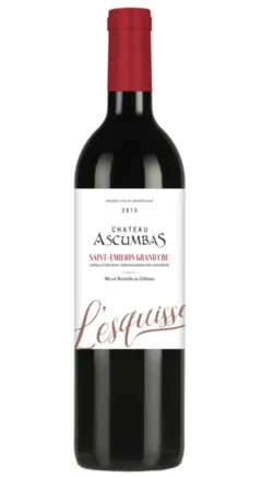 photo du vin Aop Saint Emilion Grand Cru l’Esquisse