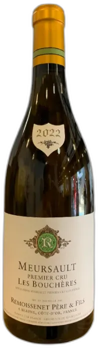 aperçu du vin Aop Meursault 1er Cru les Boucheres 2022 Remoissenet