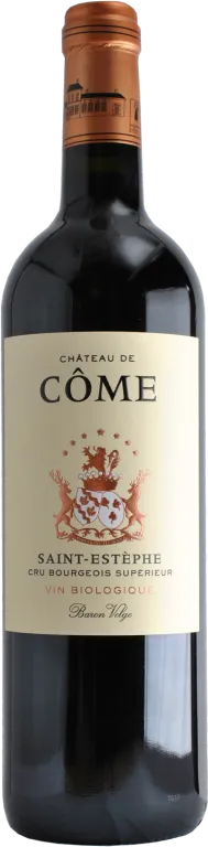 illustration du vin Aop Saint Esthèphe Chateau de Come 2019 Bouteille