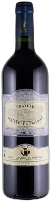 illustration du vin Aop Castillon Cotes de Bordeaux Chateau Haute Terrasse 2016