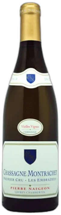 photo du vin Aop Chassagne Montrachet 1er Cru les Embrazées 2012