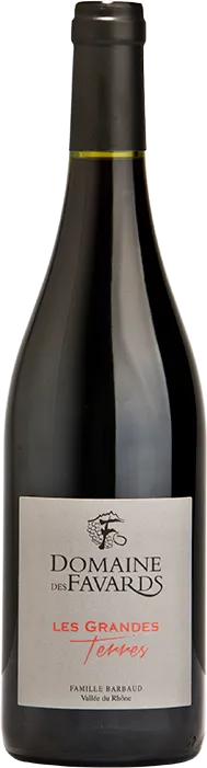 capture du vin Aop Cotes du Rhône Rouge les Grandes Terres 2020