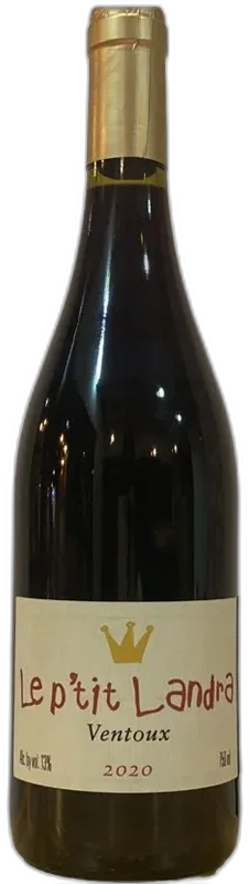 photo du vin Aoc Ventoux Rouge le Ptit Landra 2020