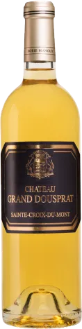vue du vin Aop Sainte Croix du Mont Chateau Grand Dousprat 2018